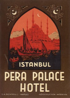 Pera Palace Hotel.