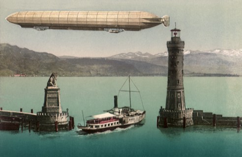 Flying Zeppelin.