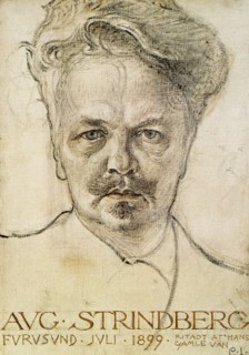 August Strindberg.