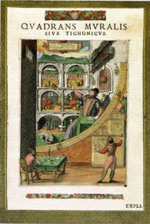 Tycho Brahe in his Observatory.
