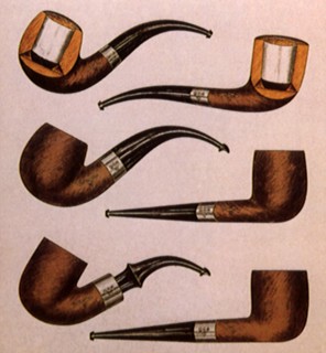 Six Tobacco Pipes.