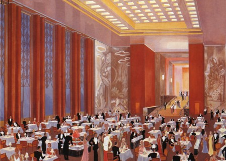Luxury Dining Hall.
