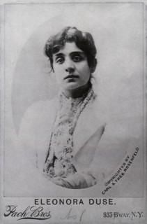 Eleonora Duse.