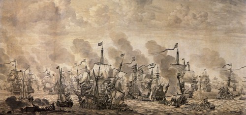 The Battle of the Sont 1665.