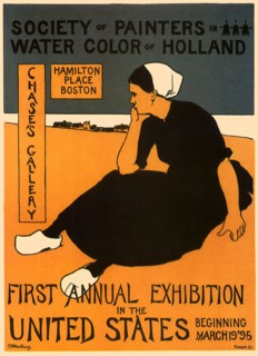 Poster for an Exhibition of Dutch Art.