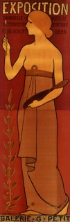 Advertisement for an Exposition at a Gallery.