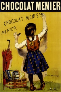 Advertisement for Menier Chocolate.