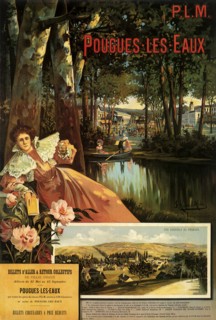 Poster for the Paris-Lyon-Mediterranee Railroad.