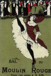 Cancan Dancer.