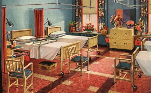 Clean Hospital Room.