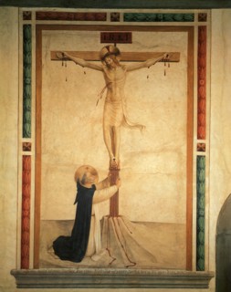 Saint Dominic with the Crucifix.