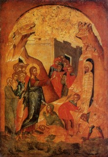 Raising of Lazarus.