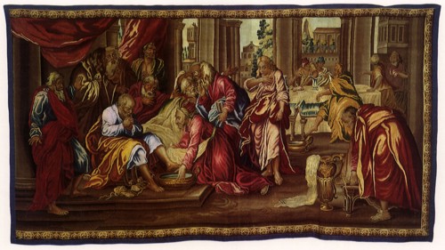 Le Christ Lavant les Pieds des ApÃ´tres.