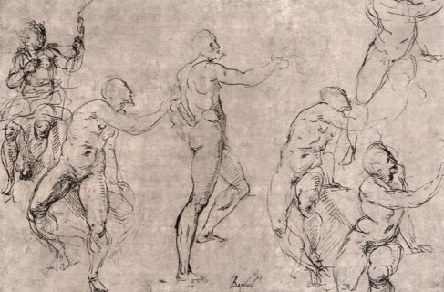 Sheet of Studies.