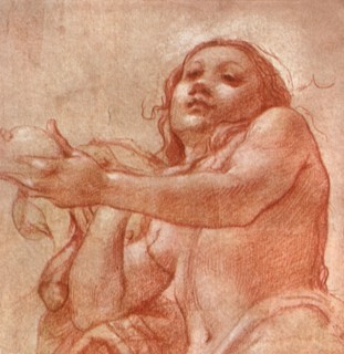 Eve Offering the Apple.
