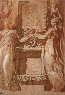 Two Women Carrying Vases on Their Heads.