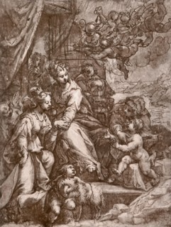 The Mystic Marriage of Saint Catherine.