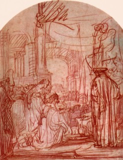 Solomon Worshipping the Idols.