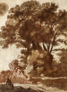 Landscape with Tree and Figure.