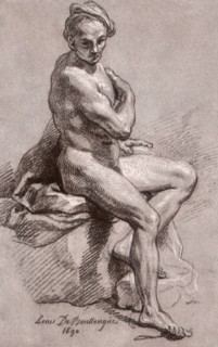 Study of a Male Nude.