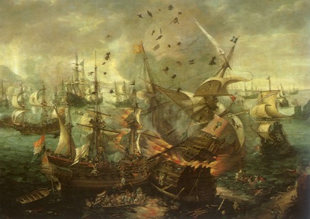 The Battle of Gibraltar.