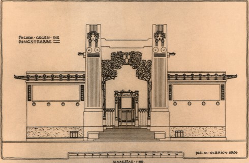 Facade facing the Ringstrasse.