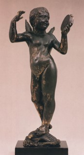 Putto with Tambourine.