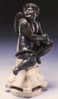 Putto with Tambourine.
