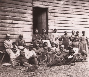 Group of contrabands, ''Mr. Foller's  House.