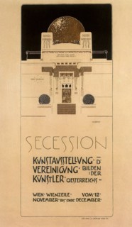 Sketch for the Facade of the Secession Building.