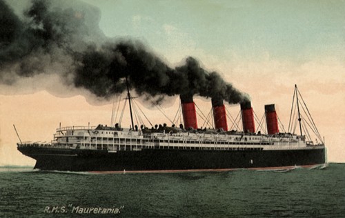 R.M.S. Mauretania.