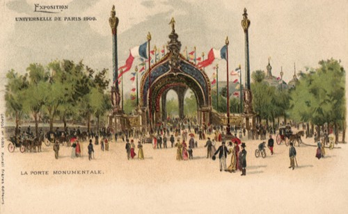 La Porte Monumentale, Paris.