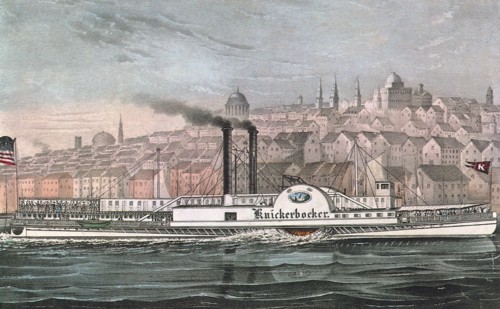 Steam-Boat 'Knickerbocker'.