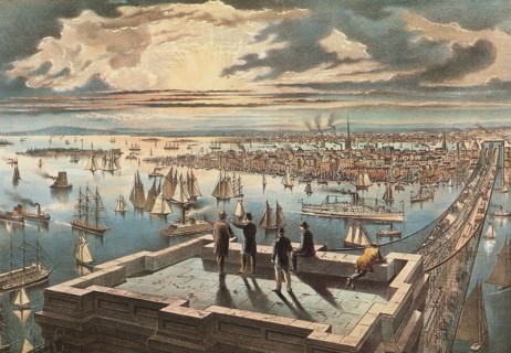 The Harbor of New York.