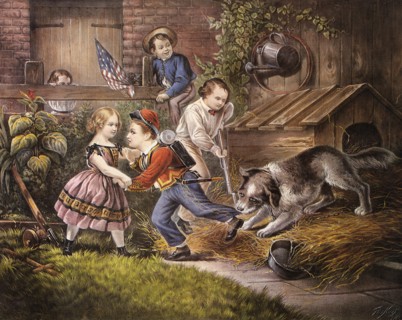 The Attack on the 'Home Guard'.