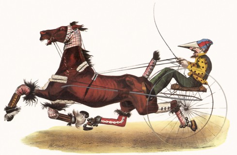 'A Crack Trotter' in the Harness of the Period.