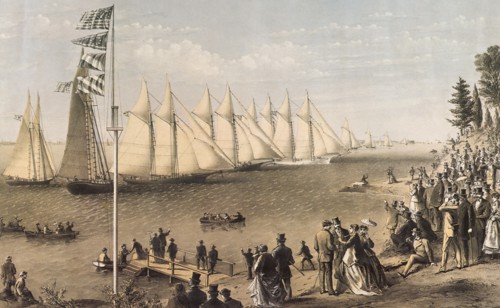 The New York Yacht Club Regatta.