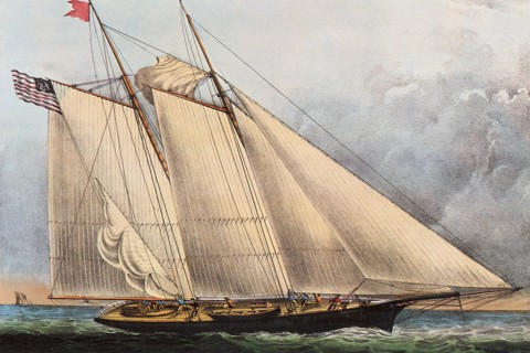 Yacht 'Meteor' of N.Y.k, 293 Tons.