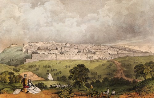Jerusalem from the Mount of Olives.