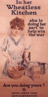 In Her Wheatless Kitchen.