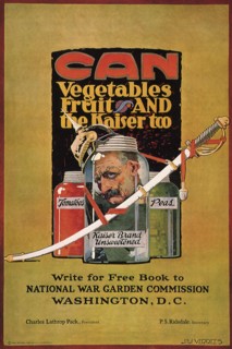 Can Vegetebles, Fruit, and the Kaiser too.