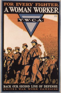 For Every Fighter a Woman Worker.