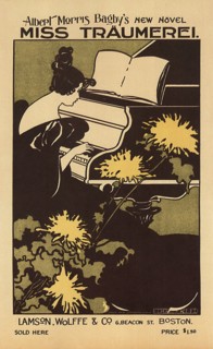 Lady at the Piano with Flowers.