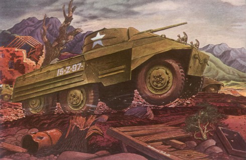 M-8 Artillery Vehicle.