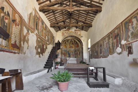 Church of San Giovanni Battista. Arrone. Valnerina. Umbria. Italy