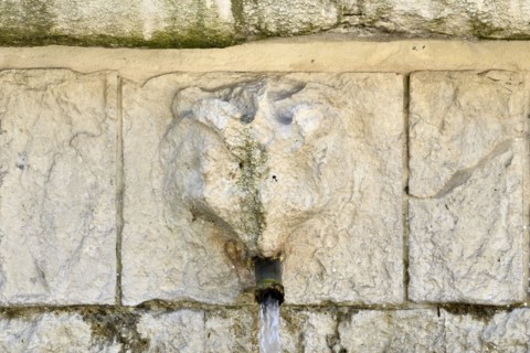 Fountain of the 99 Spouts. L'Aquila. Abruzzo. Italy