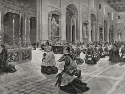 Italy, Easter in Rome