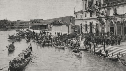 Journey of the emperors of Germany to the Holy Land, Wilhelm II of Germany (1859-1949) and Augusta Victoria of Schleswig-Holstein (1858-1921)