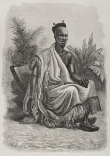Ngalyema, chief of Kintamo (a village on the southern bank of the Congo River)