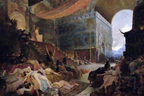 Painting by Georges Antoine Rochegrosse